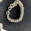 BiMetal Helm Weave Bracelet