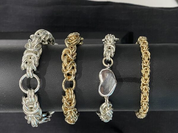 Byzantine Weave Bracelets